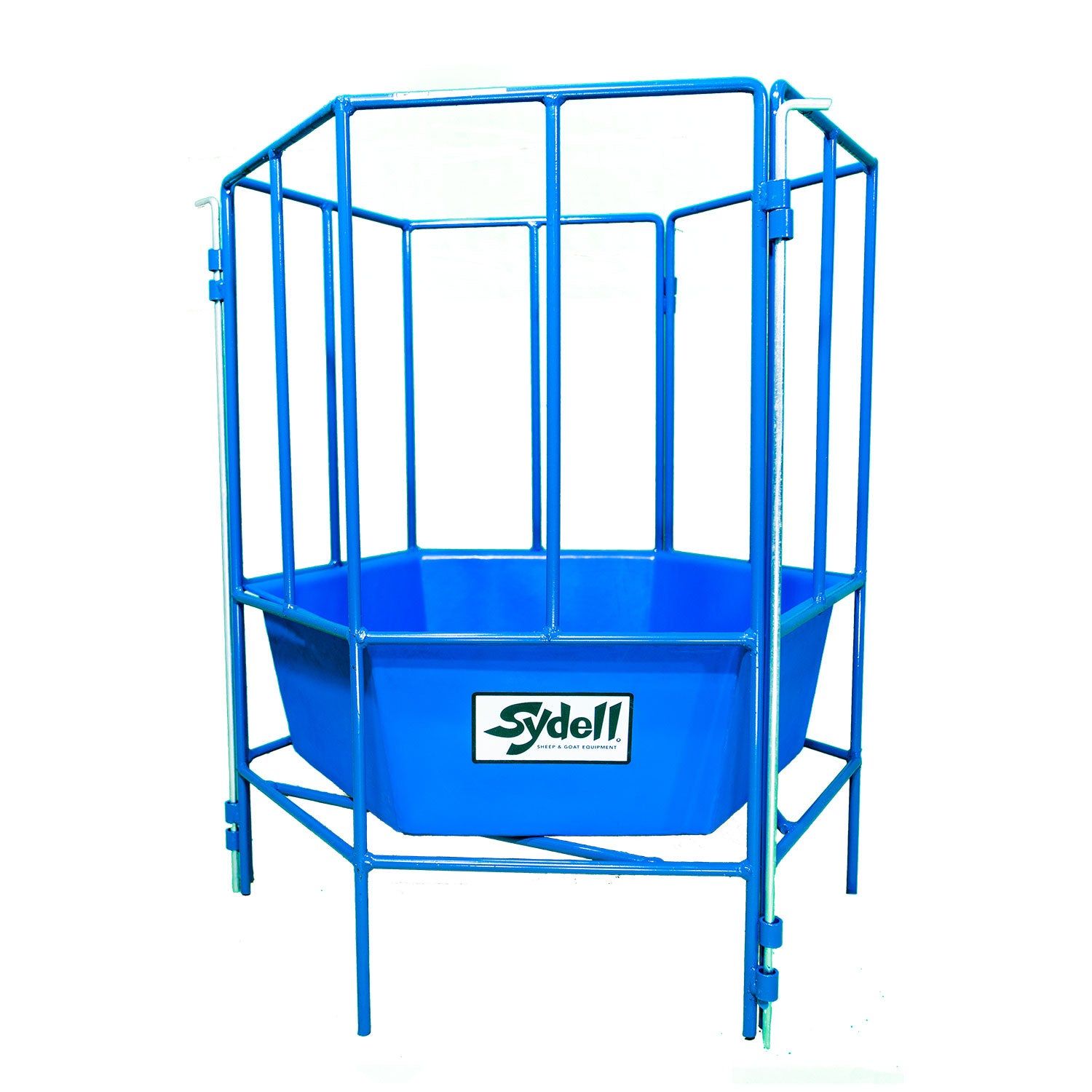 6-Sided Sectional Feeder with Poly Tub for Sheep & Goats