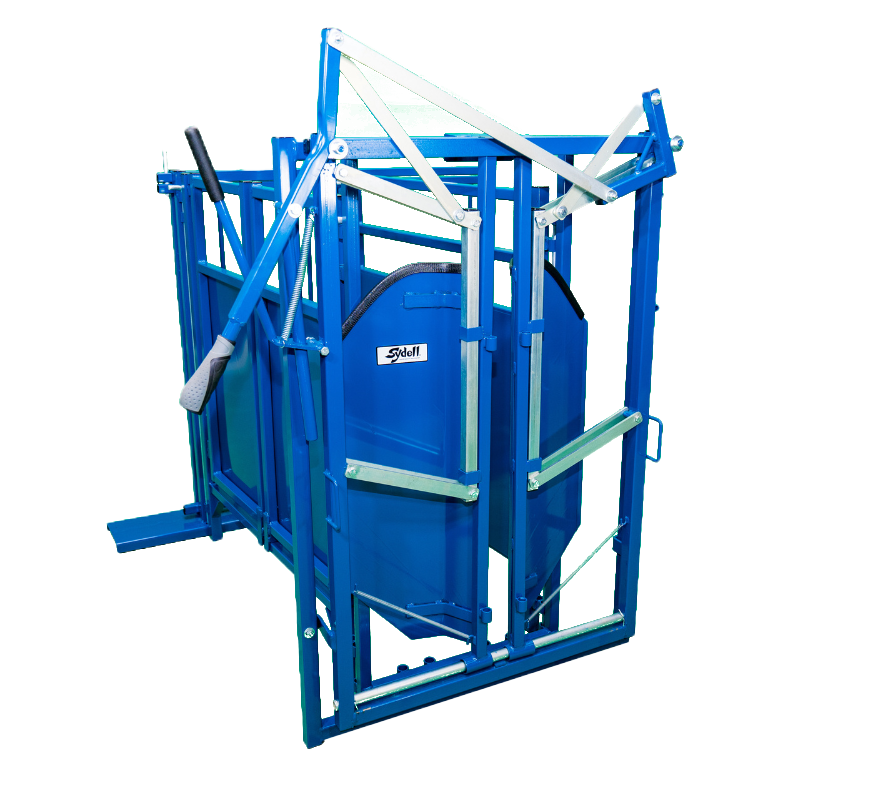 Complete Cage with Manual Headgate for Sheep & Goats