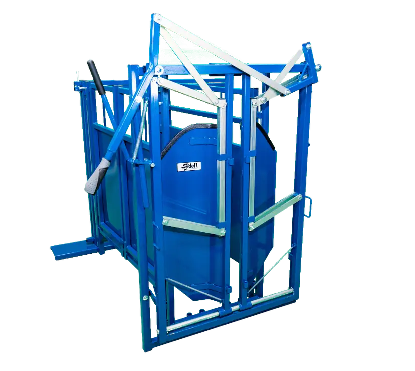 Complete Cage with Manual Headgate for Sheep & Goats