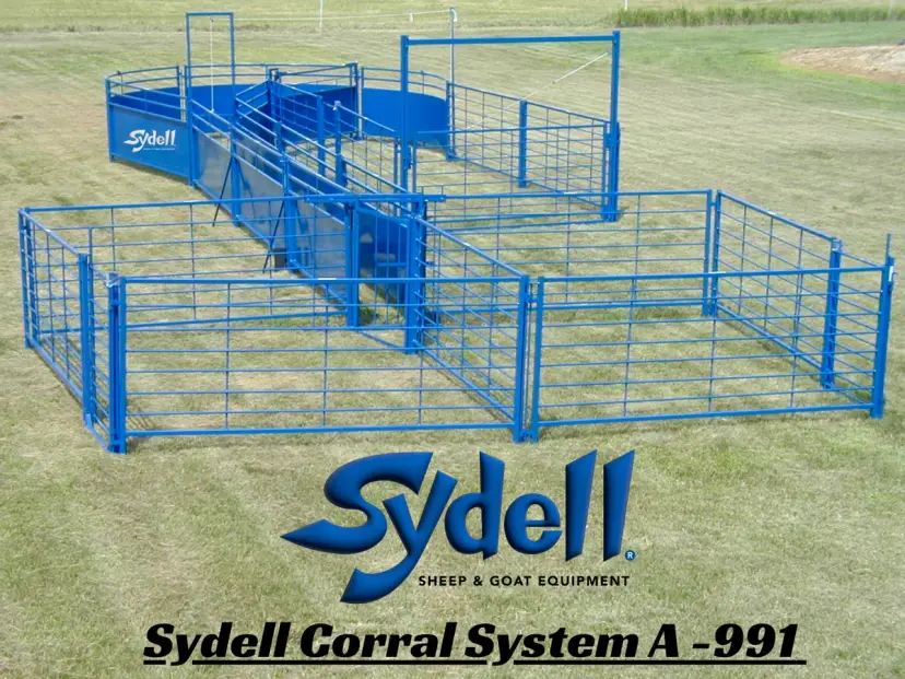 Complete Corral System A- Working System for Sheep & Goats