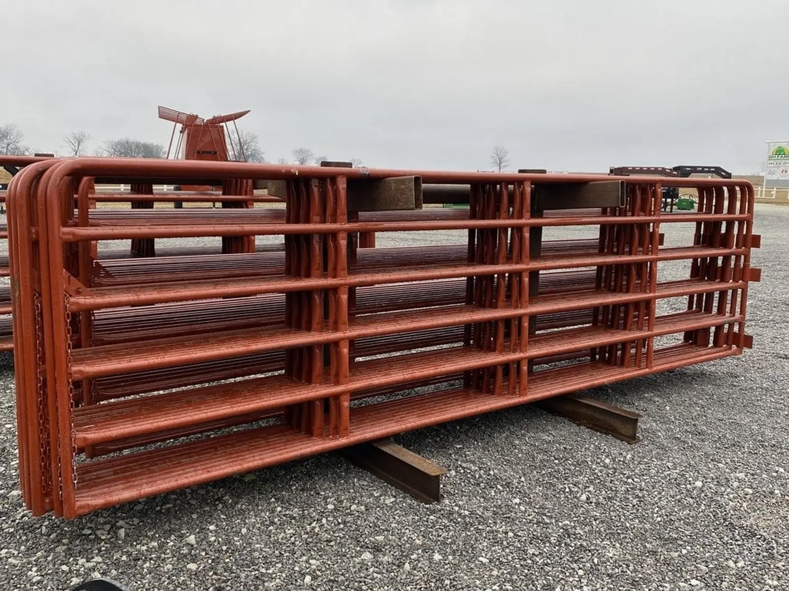 16 FT Painted Gate