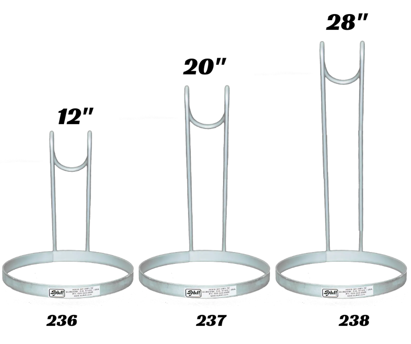 Deluxe Pail Bracket - 10" Diameter Bucket Holder for Sheep, Goats & Livestock