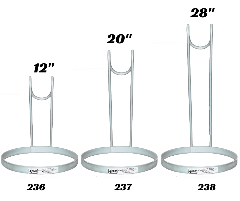 Deluxe Pail Bracket - 10" Diameter Bucket Holder for Sheep, Goats & Livestock