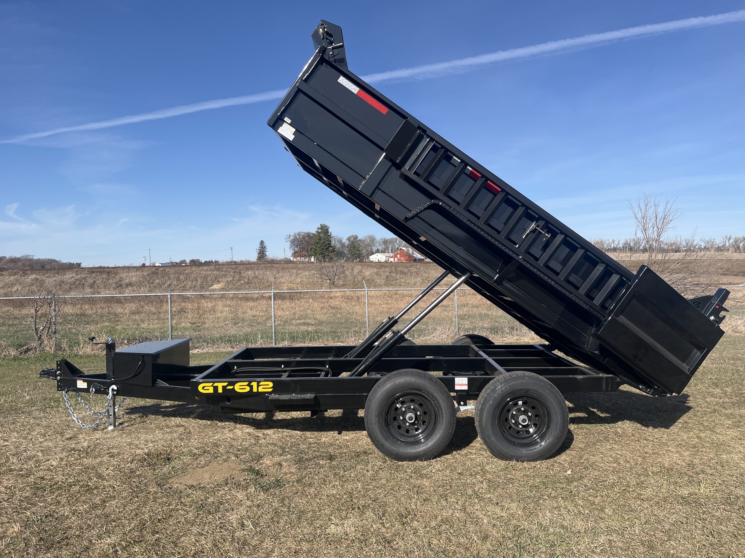 Griffin 10K 12 FT Dump Trailer
