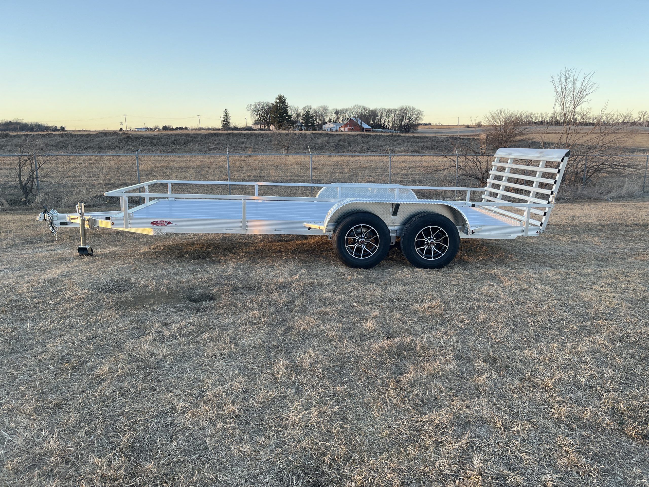 Cherokee 7K 16 FT HD Aluminum Utility Trailer
