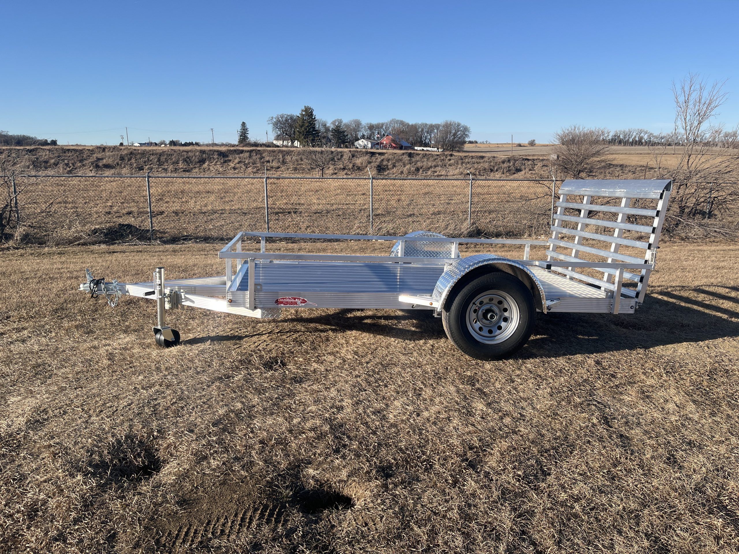 Cherokee 3.5K 10 FT Aluminum Utility Trailer