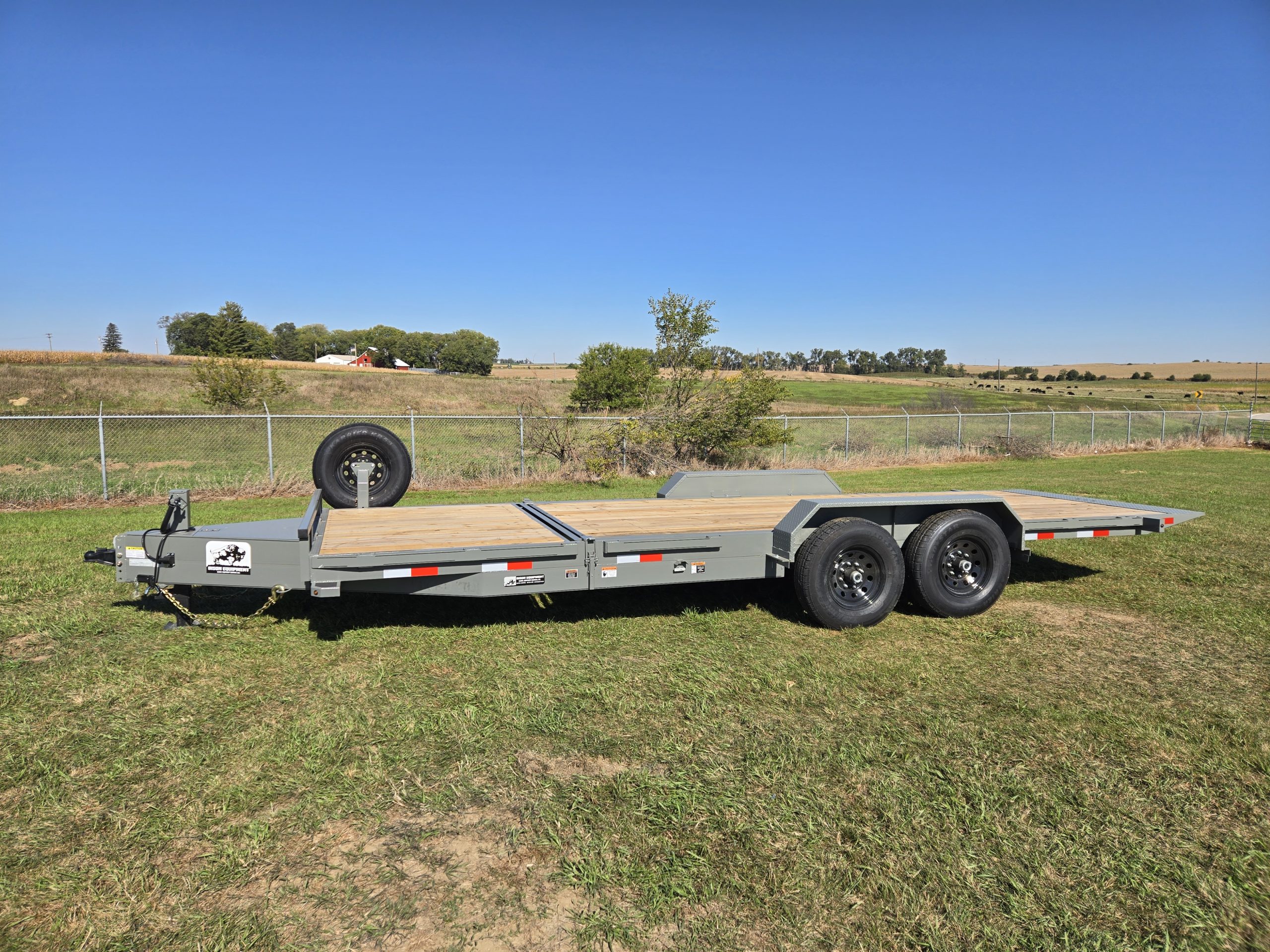 Bison 14K 22 FT Tilt Trailer