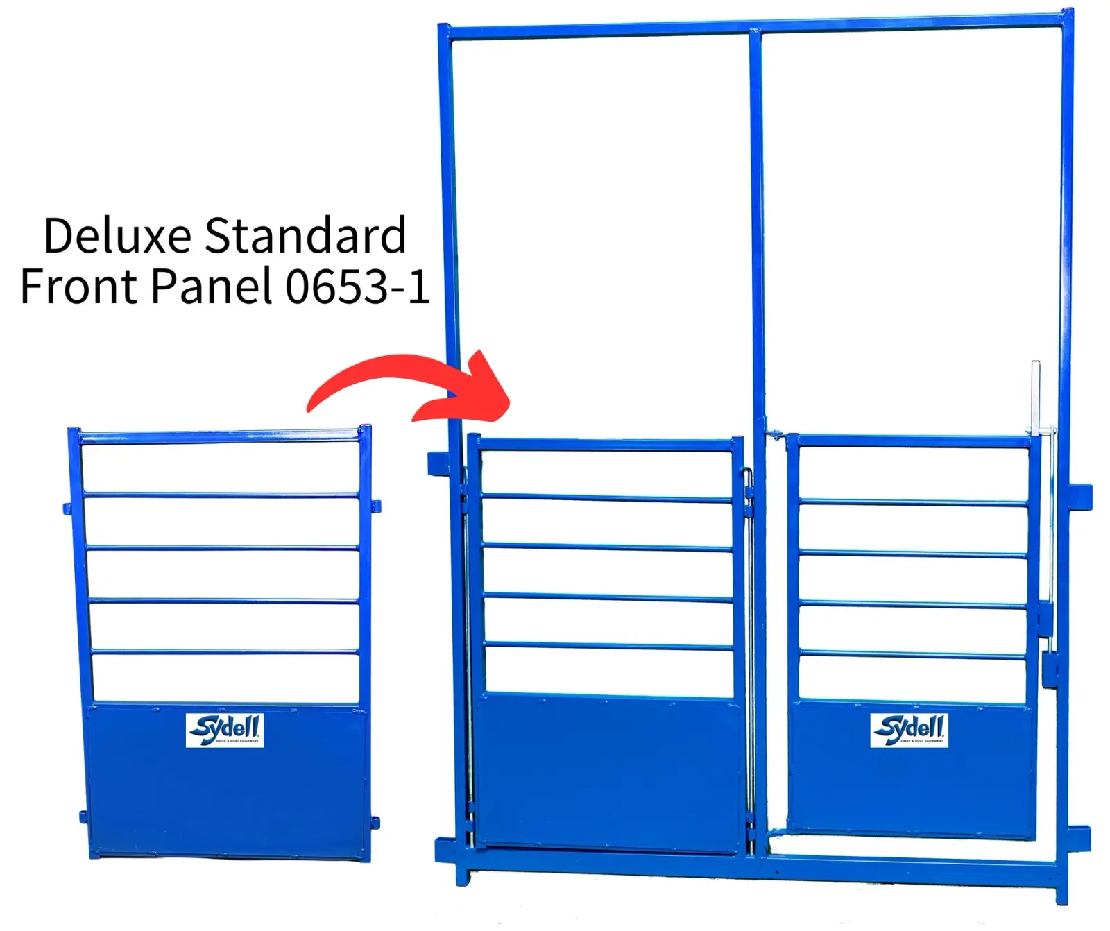 Deluxe Pin-In Standard Front Panel for Deluxe Lambing & Kidding Pens for Sheep & Goats