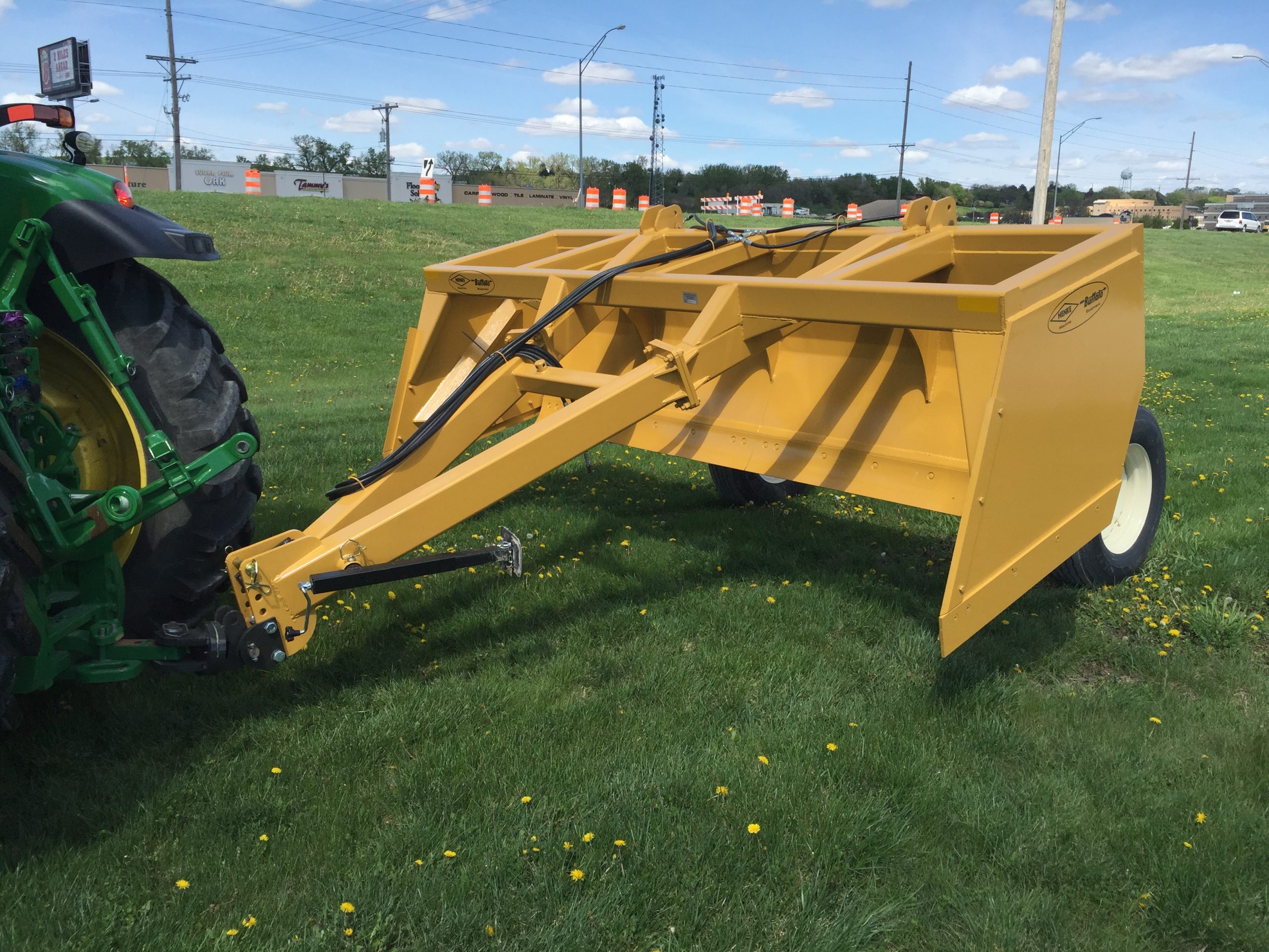 Henke Buffalo 14 FT Heavy Duty Feedyard Scraper