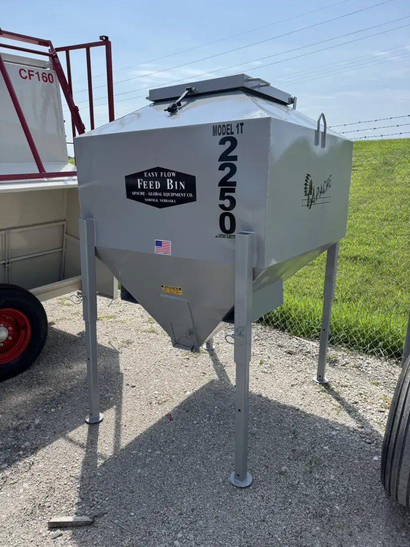 Apache 1 Ton Stationary Feed Bin