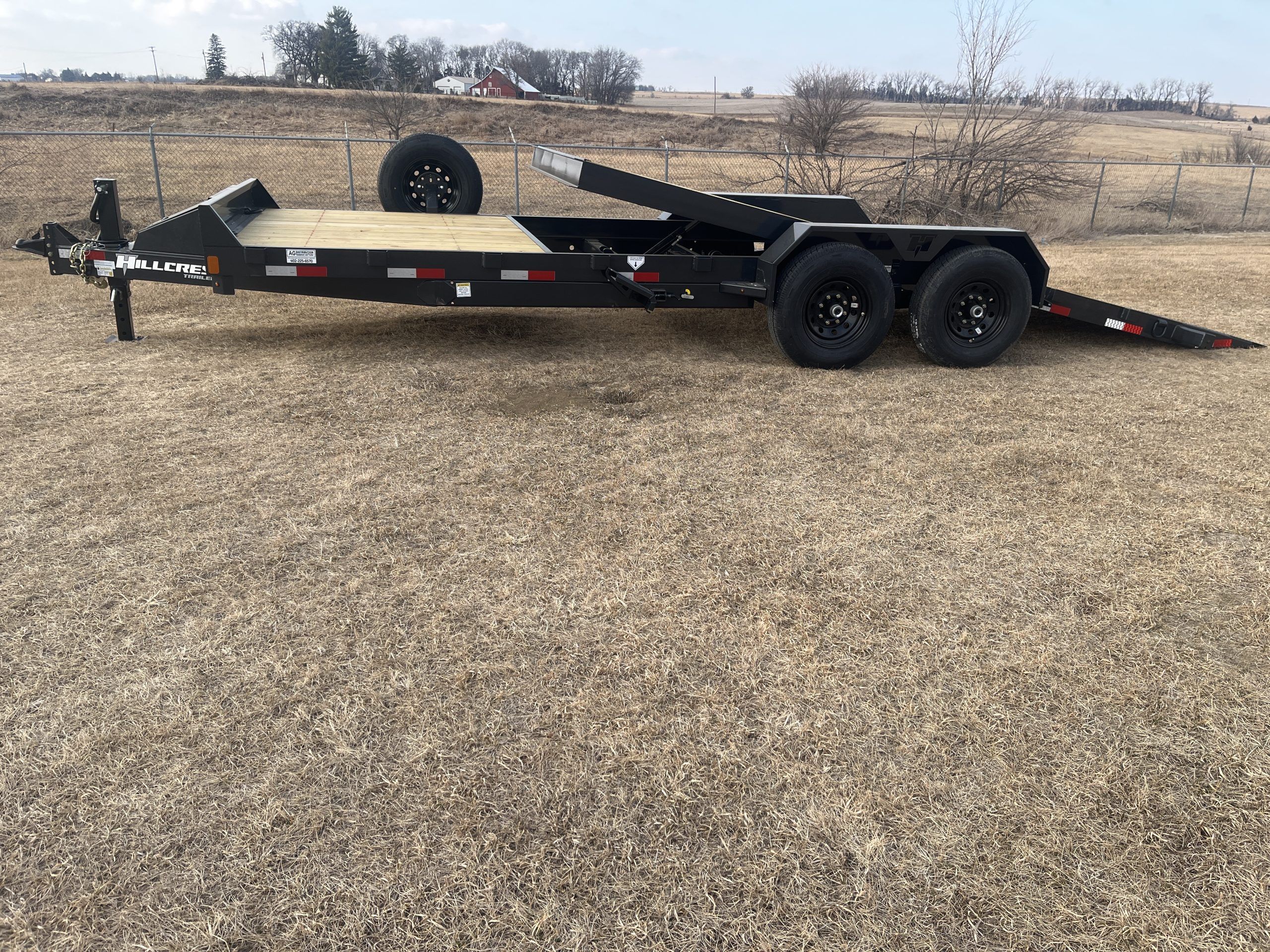 Hillcrest 14K 22 FT Partial Tilt Trailer