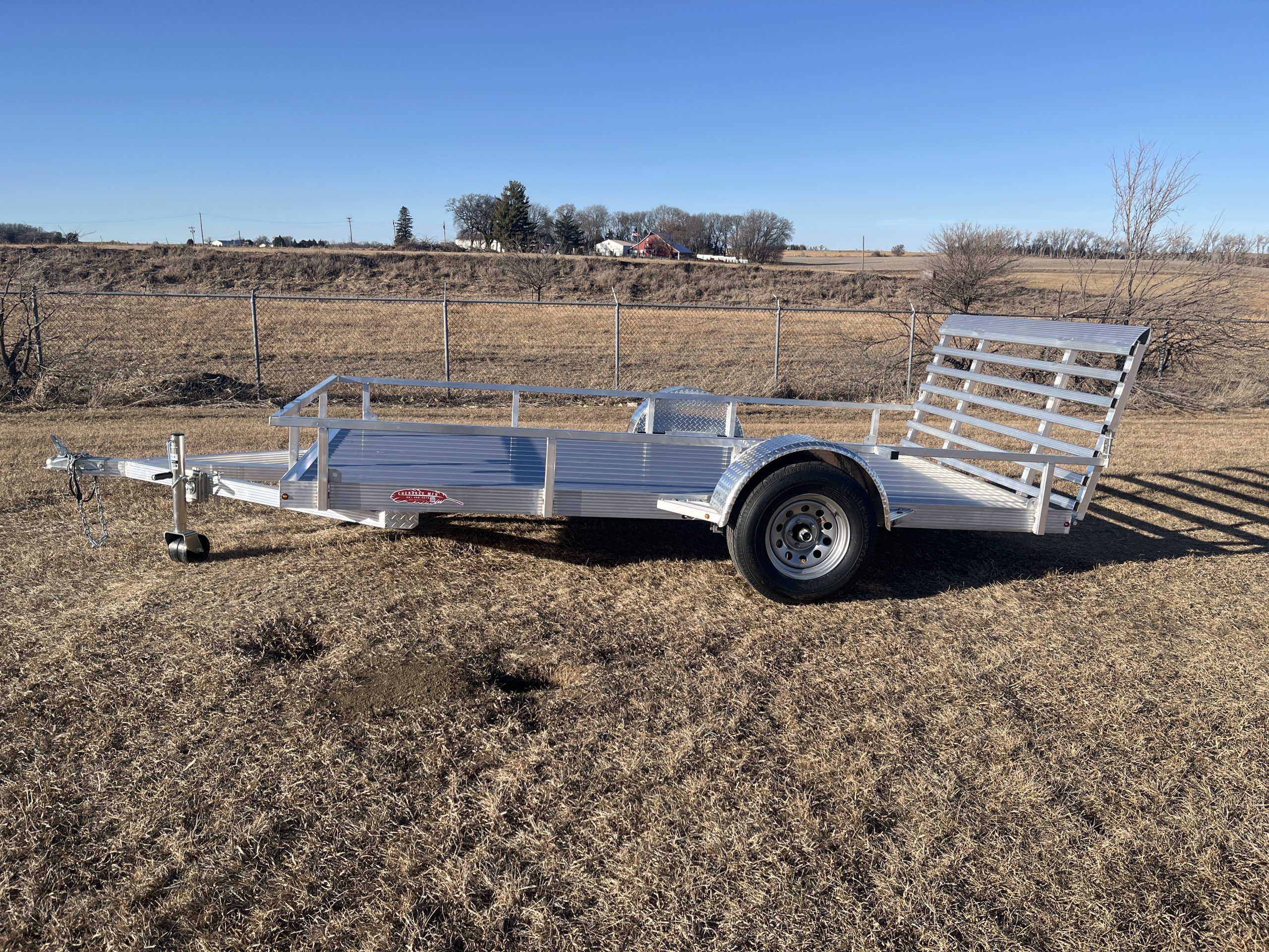 Cherokee 3.5K 12 FT Aluminum Utility Trailer