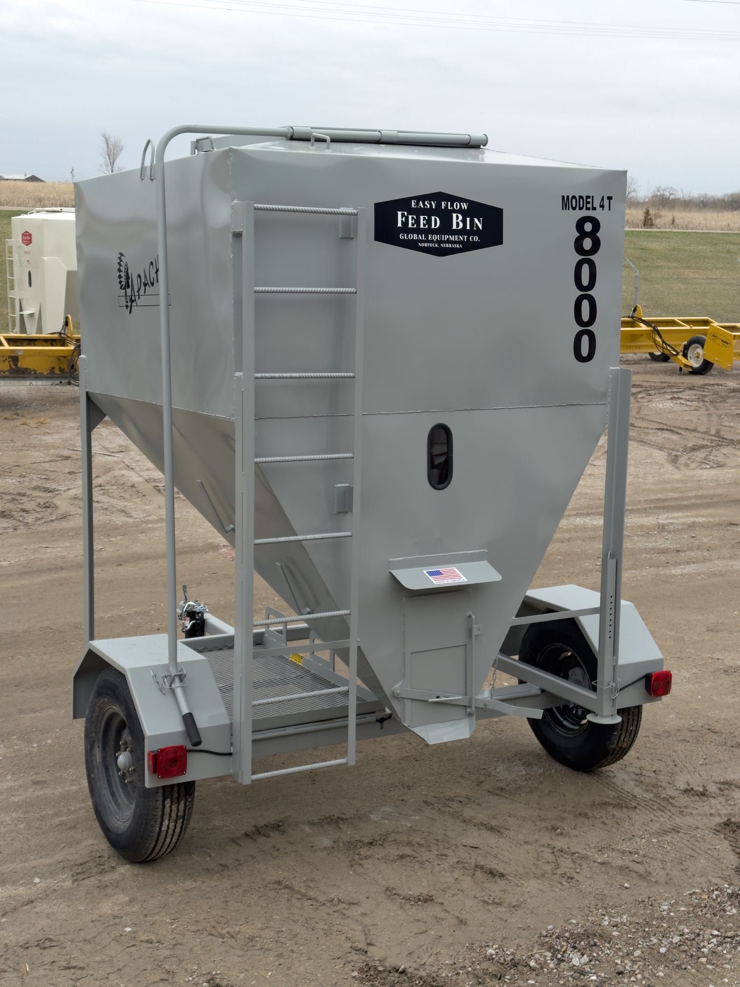 Apache 4 Ton Portable Feed Bin