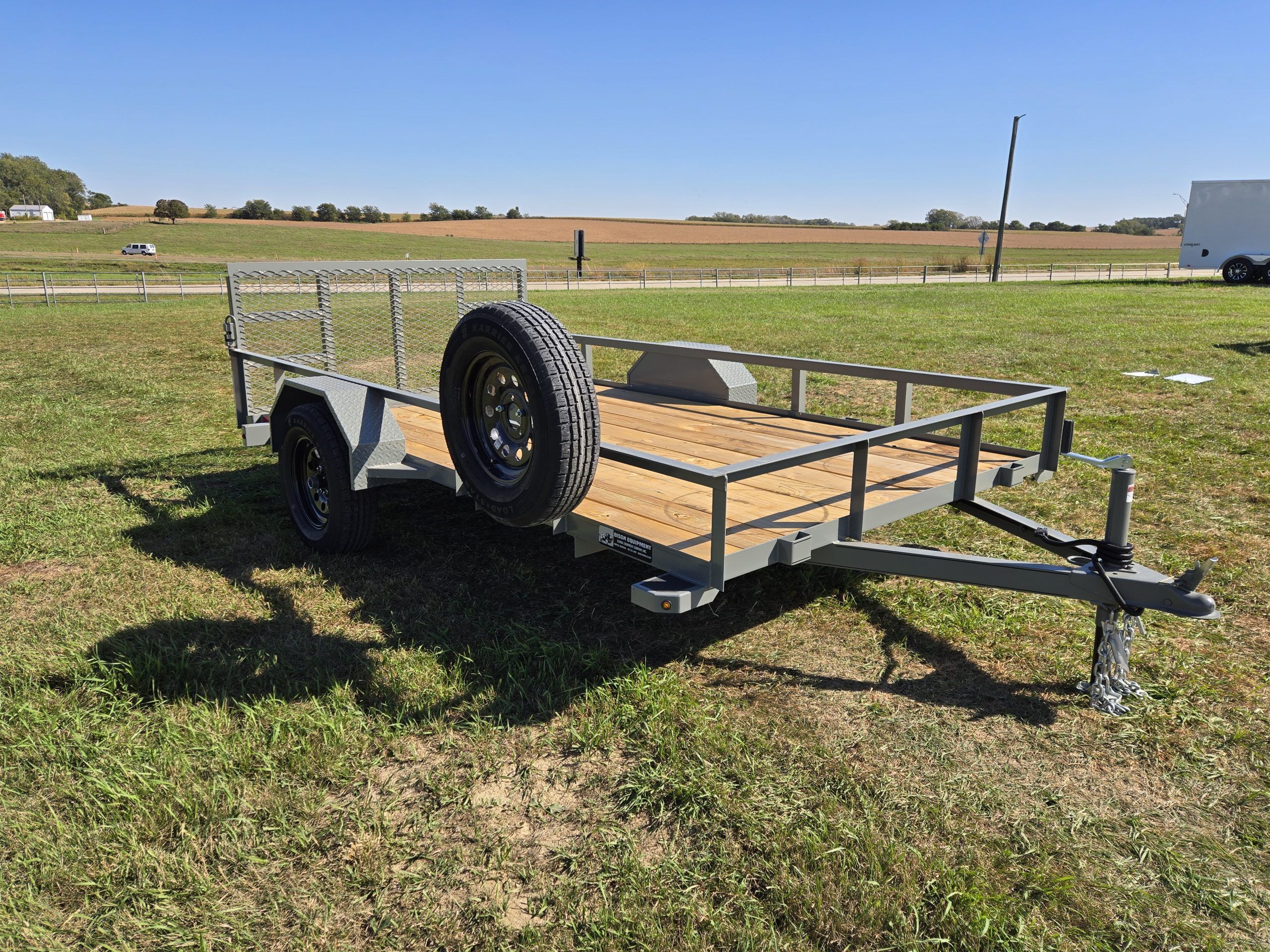 Bison 3K 12 FT Utility Trailer
