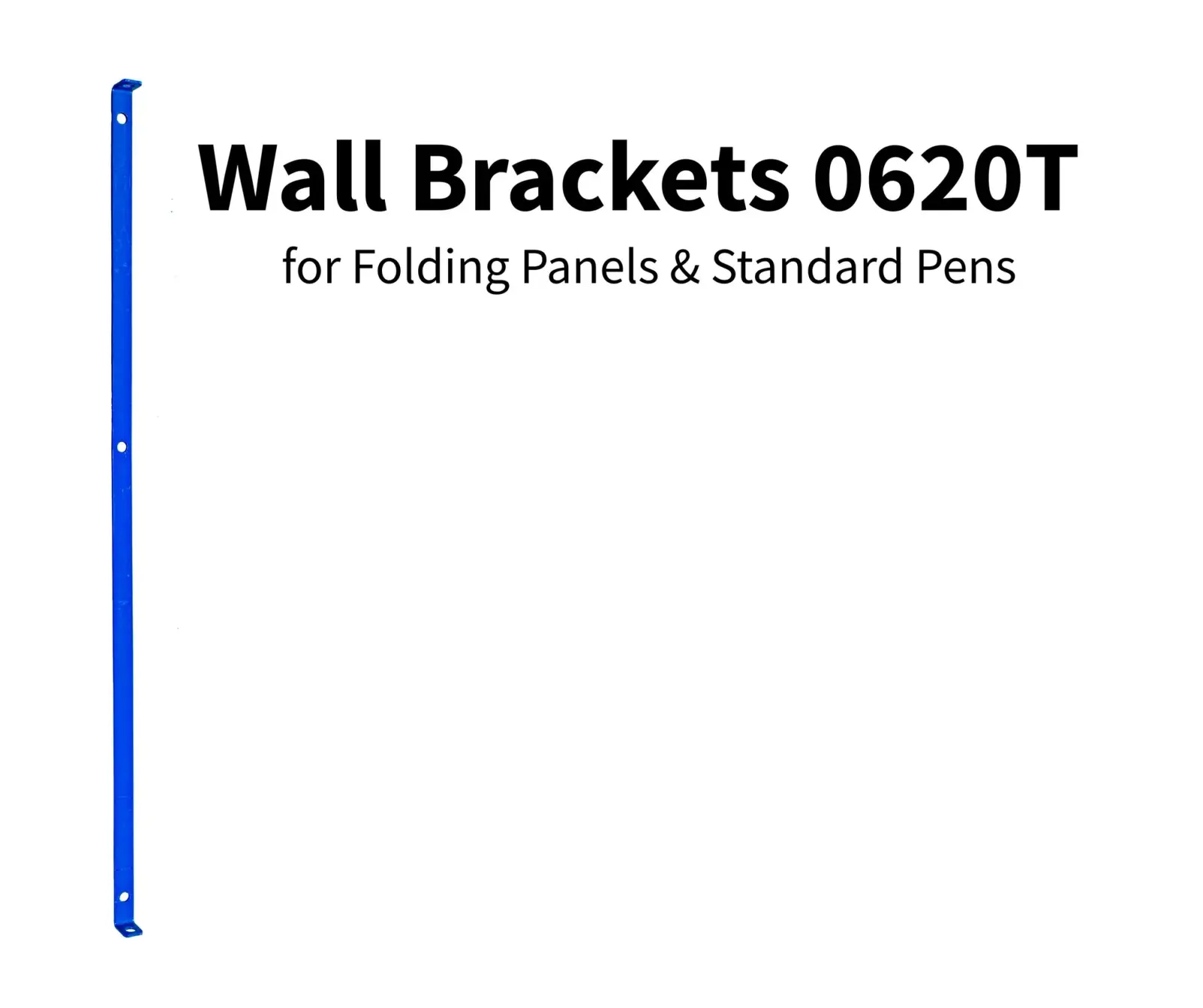 Wall Brackets for Folding Panels & Standard Pens 0620T for Sheep & Goats