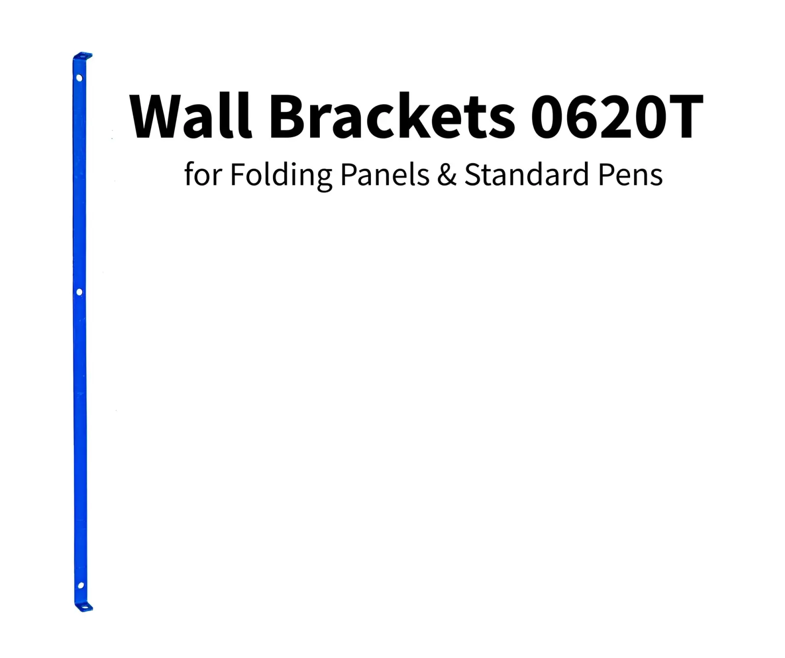 Wall Brackets for Folding Panels & Standard Pens 0620T for Sheep & Goats