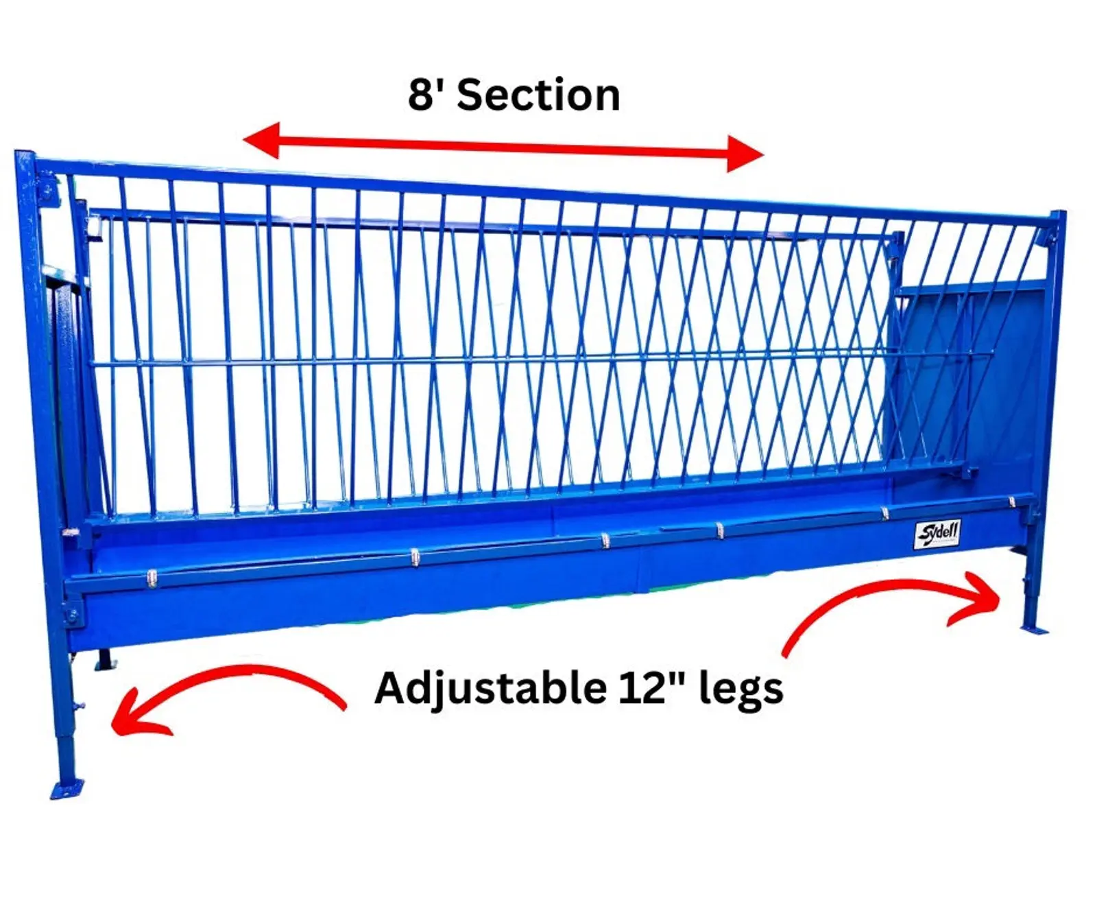 2-Sided Vertical Combination Feeders for Sheep & Goats
