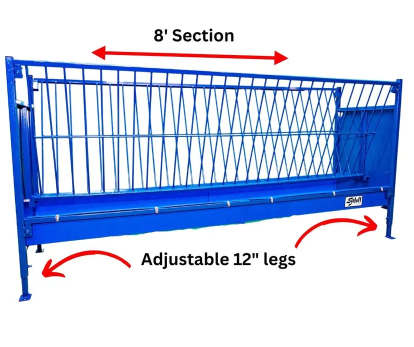 2-Sided Vertical Combination Feeders for Sheep & Goats