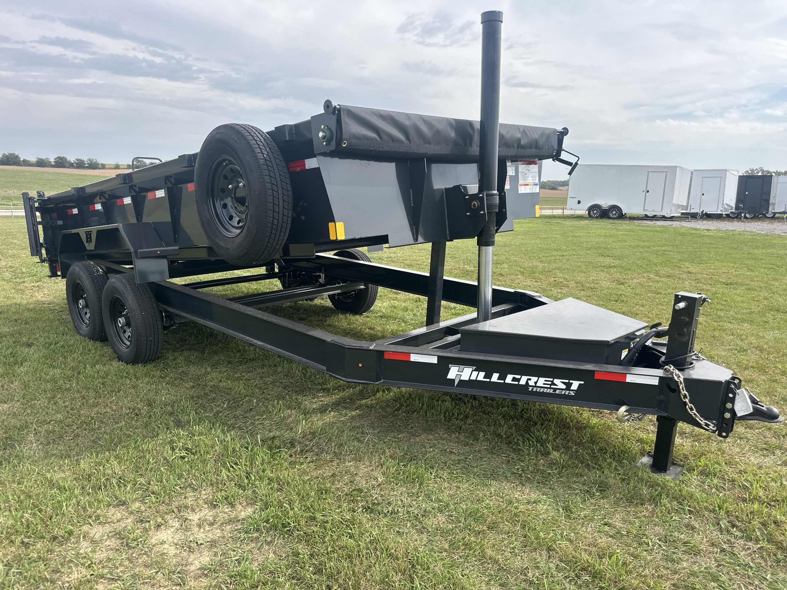Hillcrest 14K 16 FT Dump Trailer – Bumper