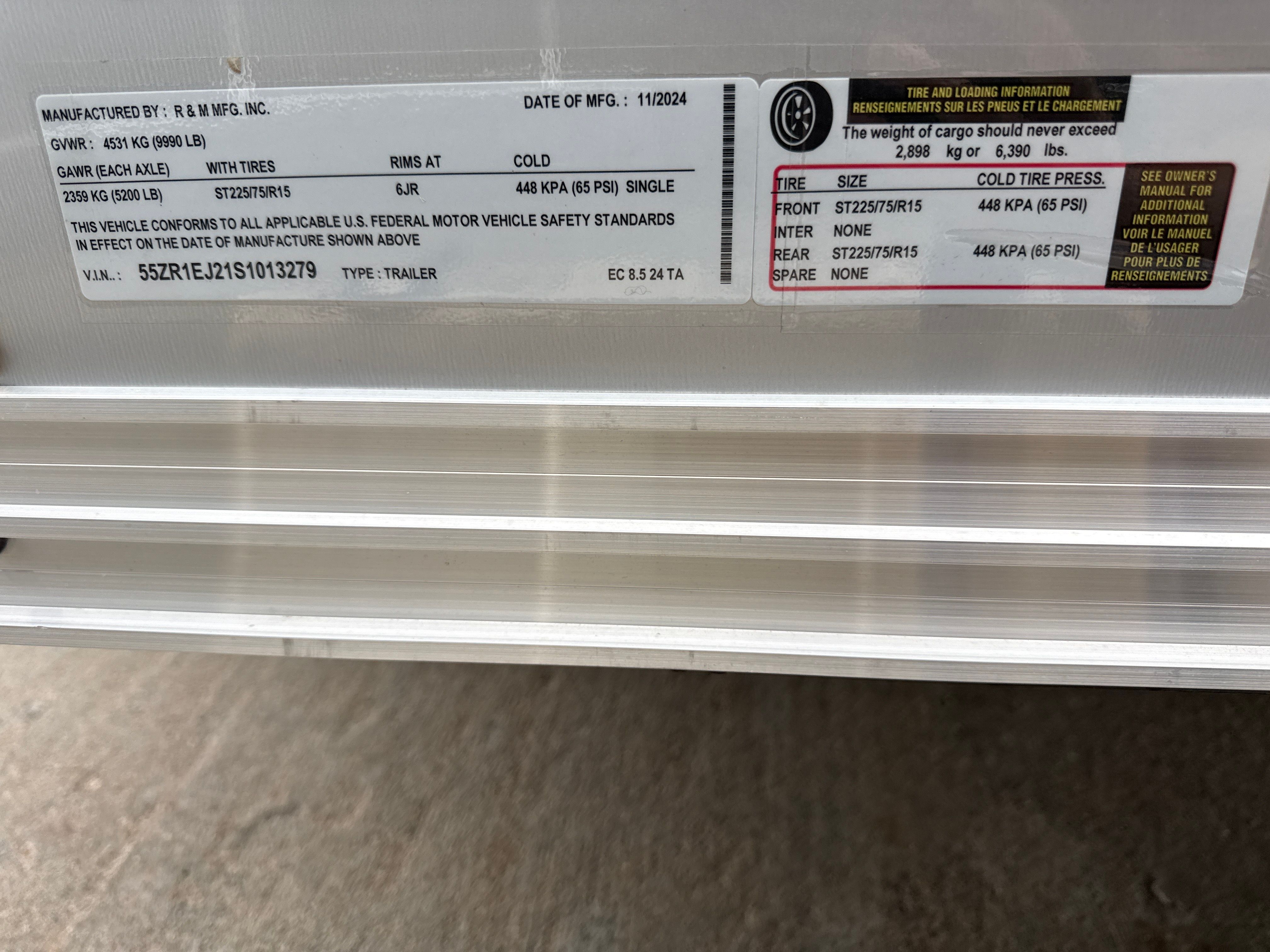 8.5x24 Cargo trailer IMG_5404.JPG