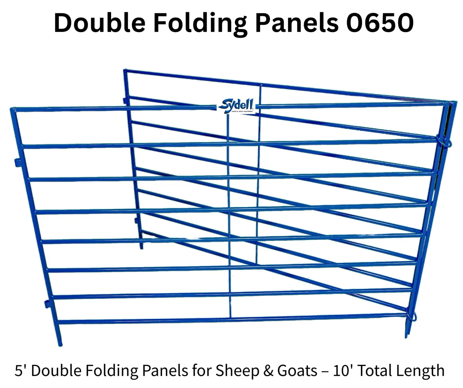 5' Double Folding Panels for Sheep & Goats
