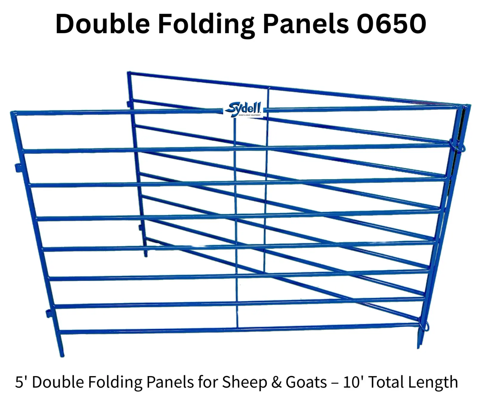 5' Double Folding Panels for Sheep & Goats