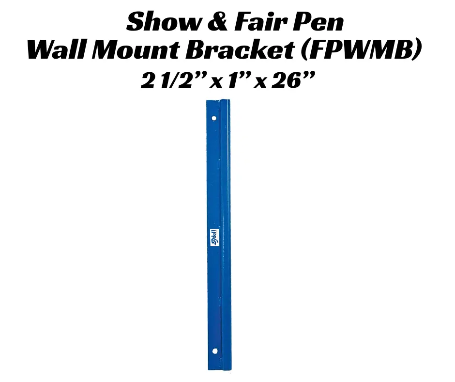 Show & Fair Pen Wall Mount Bracket for Sheep & Goats