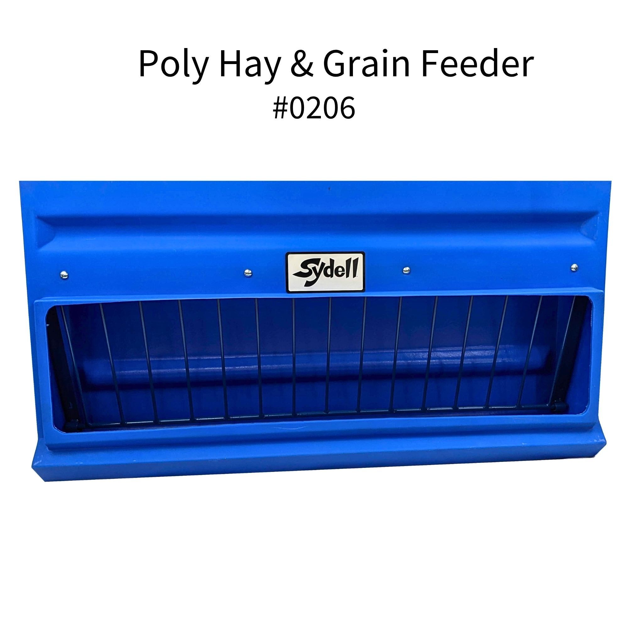 Poly Hay/Grain Feeder for Sheep & Goats