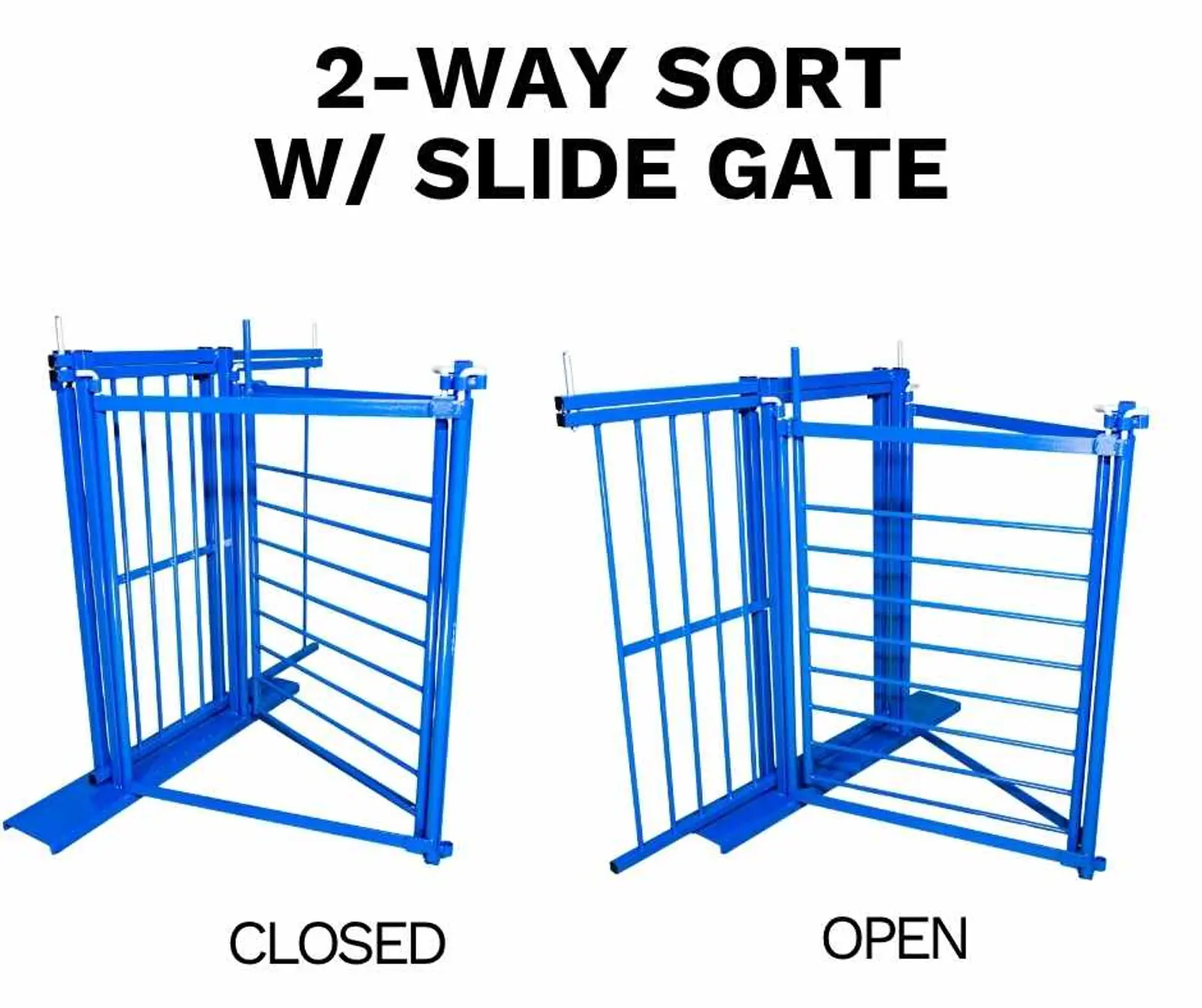 2-Way Sort gate W/slide gate for Sheep & Goats