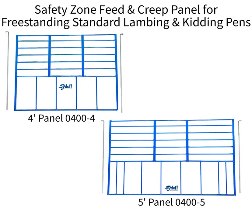 4' or 5' Feed Creep Panel for Sheep & Goats