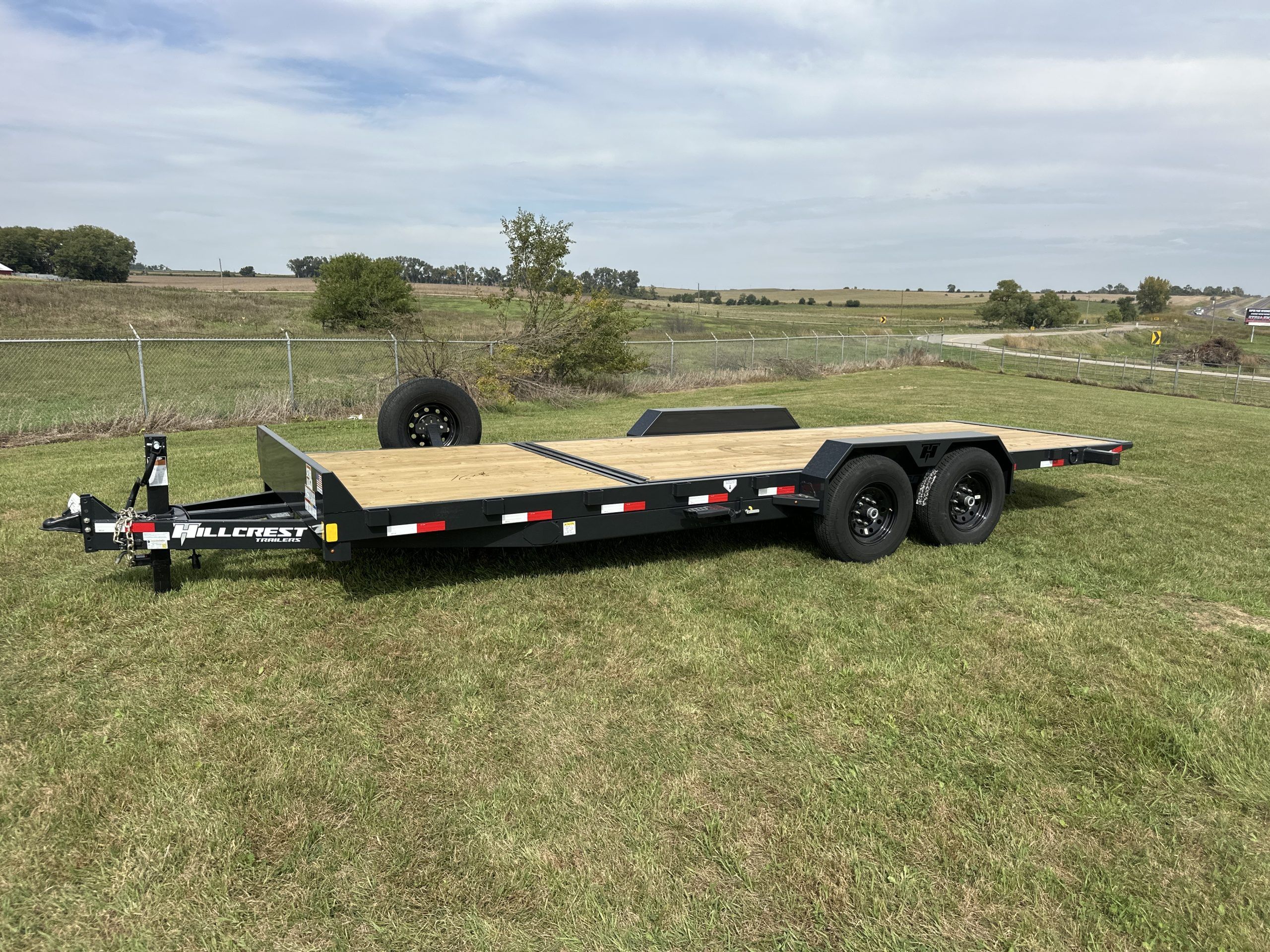 Hillcrest 14K 22 FT Partial Tilt Trailer