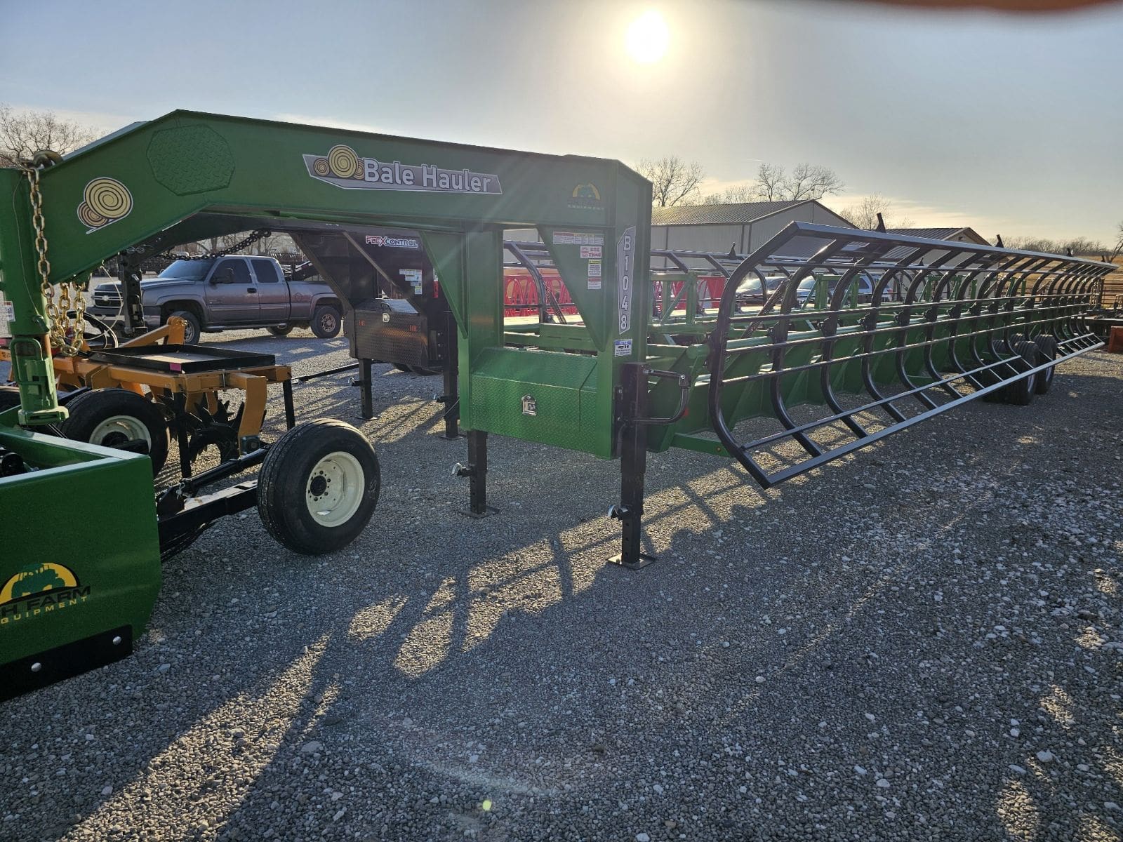 Industrias America 24K 48 FT Double Dump Hay Trailer