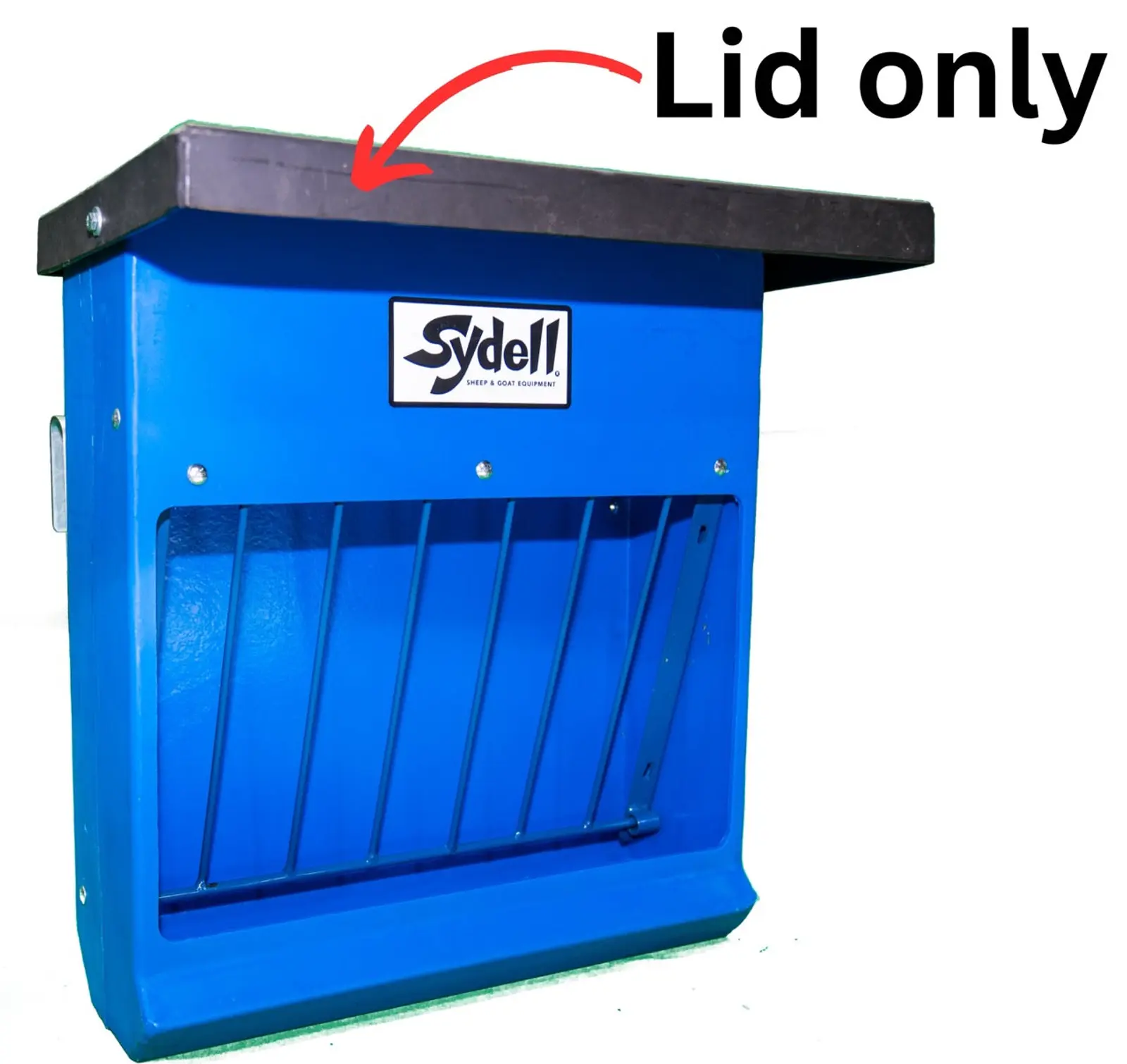 Poly Hay Grain Feeder Lid Only for Sheep & Goats