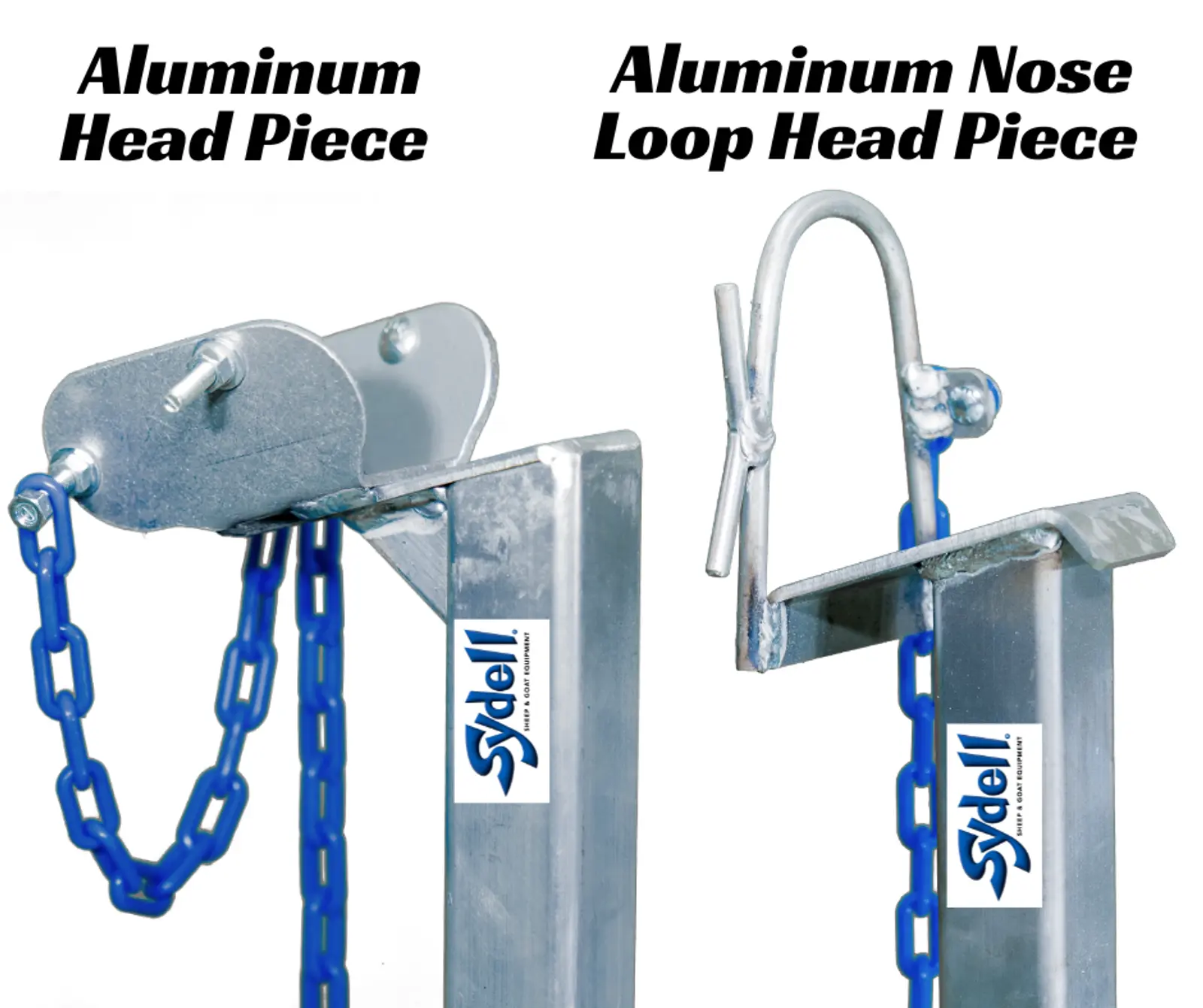 Aluminum Headpieces Chose From Small Head Piece Large Head Piece Nose Loop Head Piece item # AL0730 for Sheep & Goats