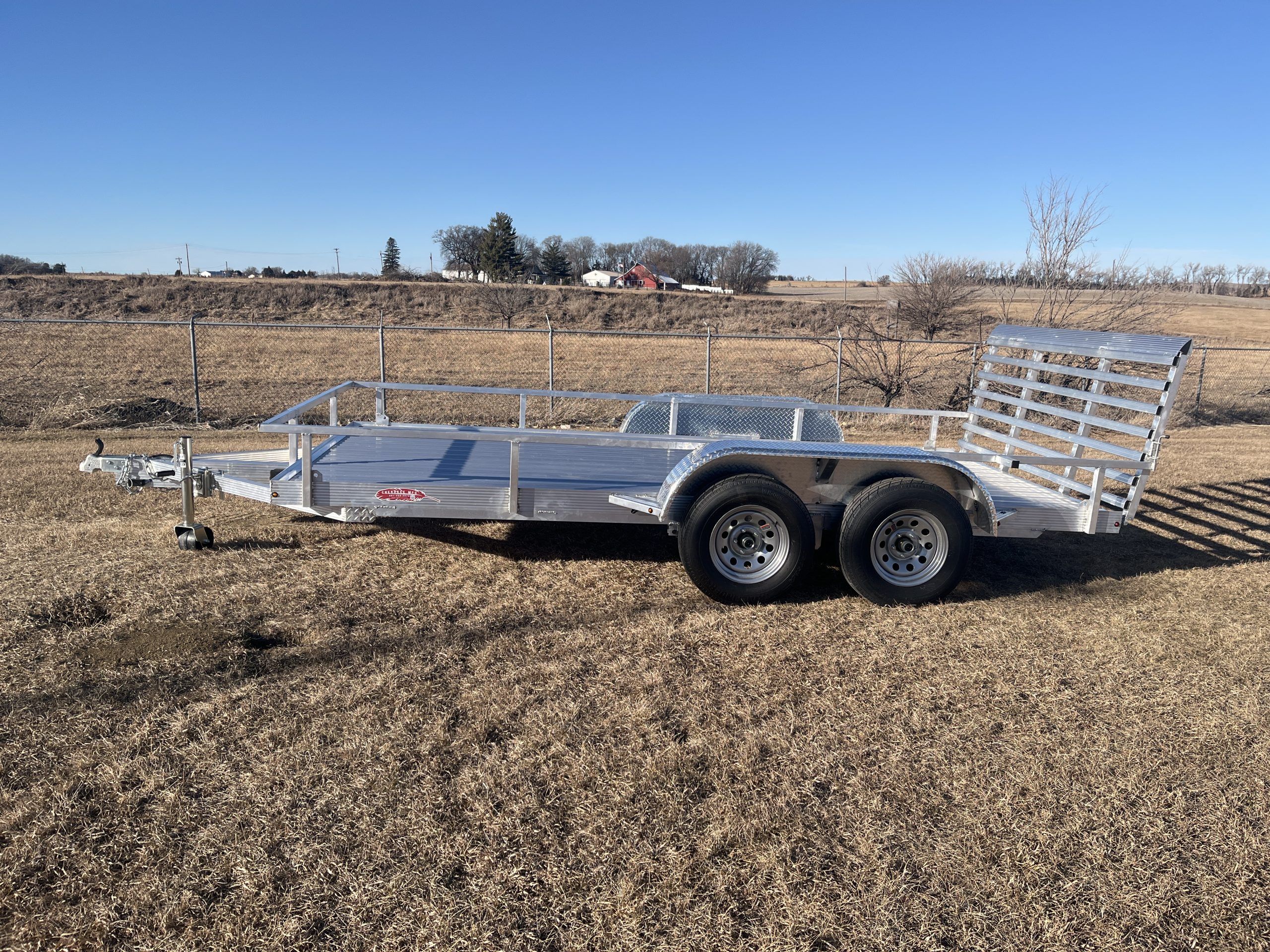 Cherokee 7K 14 FT HD Aluminum Utility Trailer