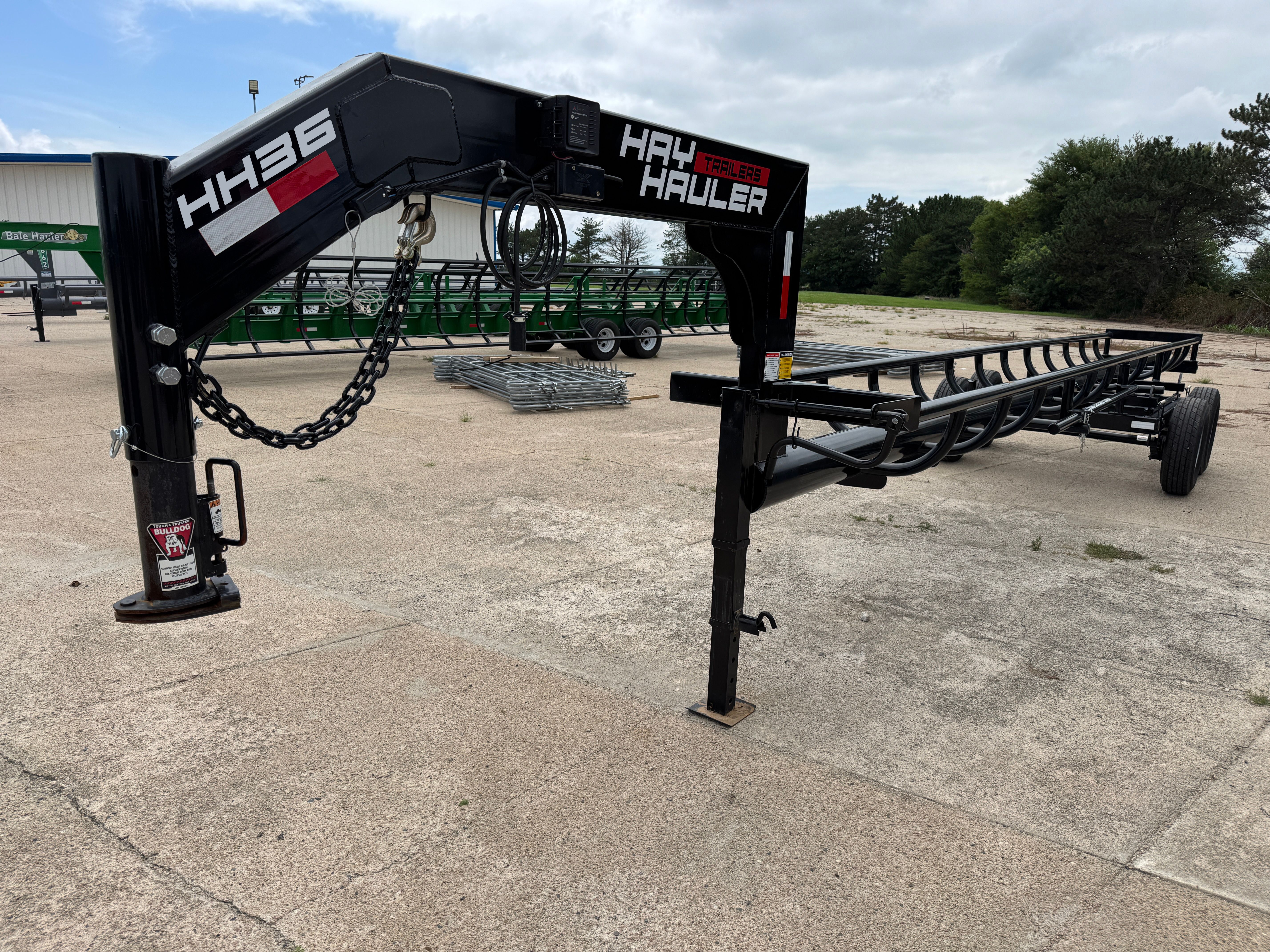 Hay Hauler 36 FT Inline Bale Trailer