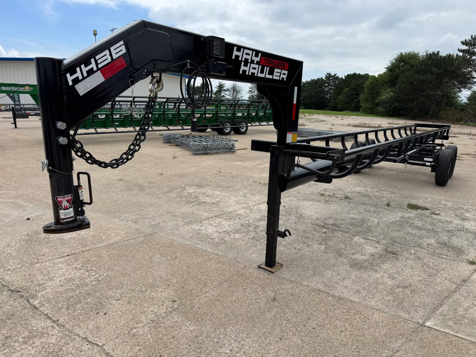Hay Hauler 36 FT Inline Bale Trailer