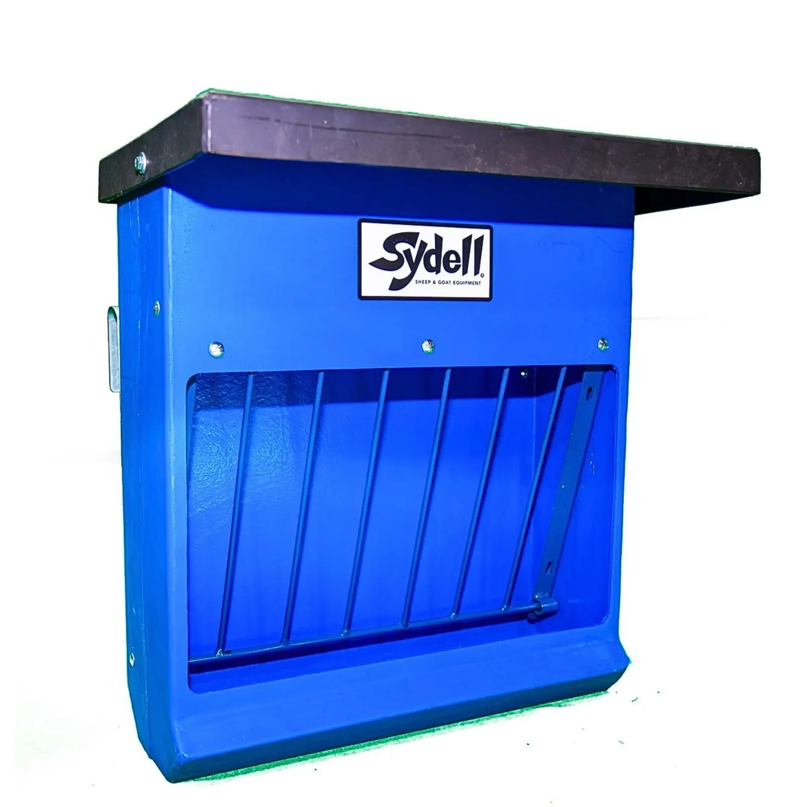 Poly Hay Grain Feeder with Lid 0201L for Sheep & Goats