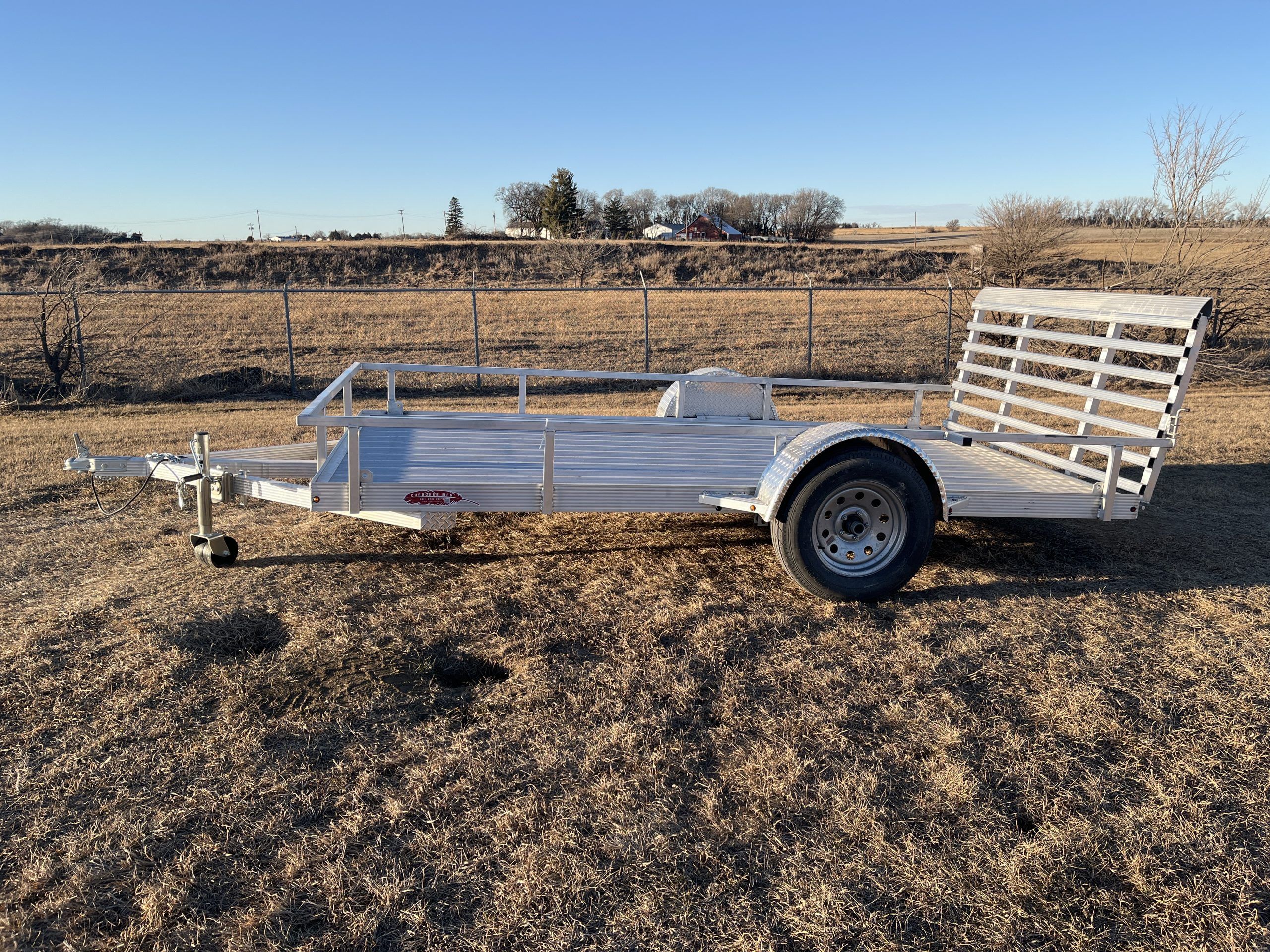 Cherokee 3.5K 12 FT Aluminum Utility Trailer