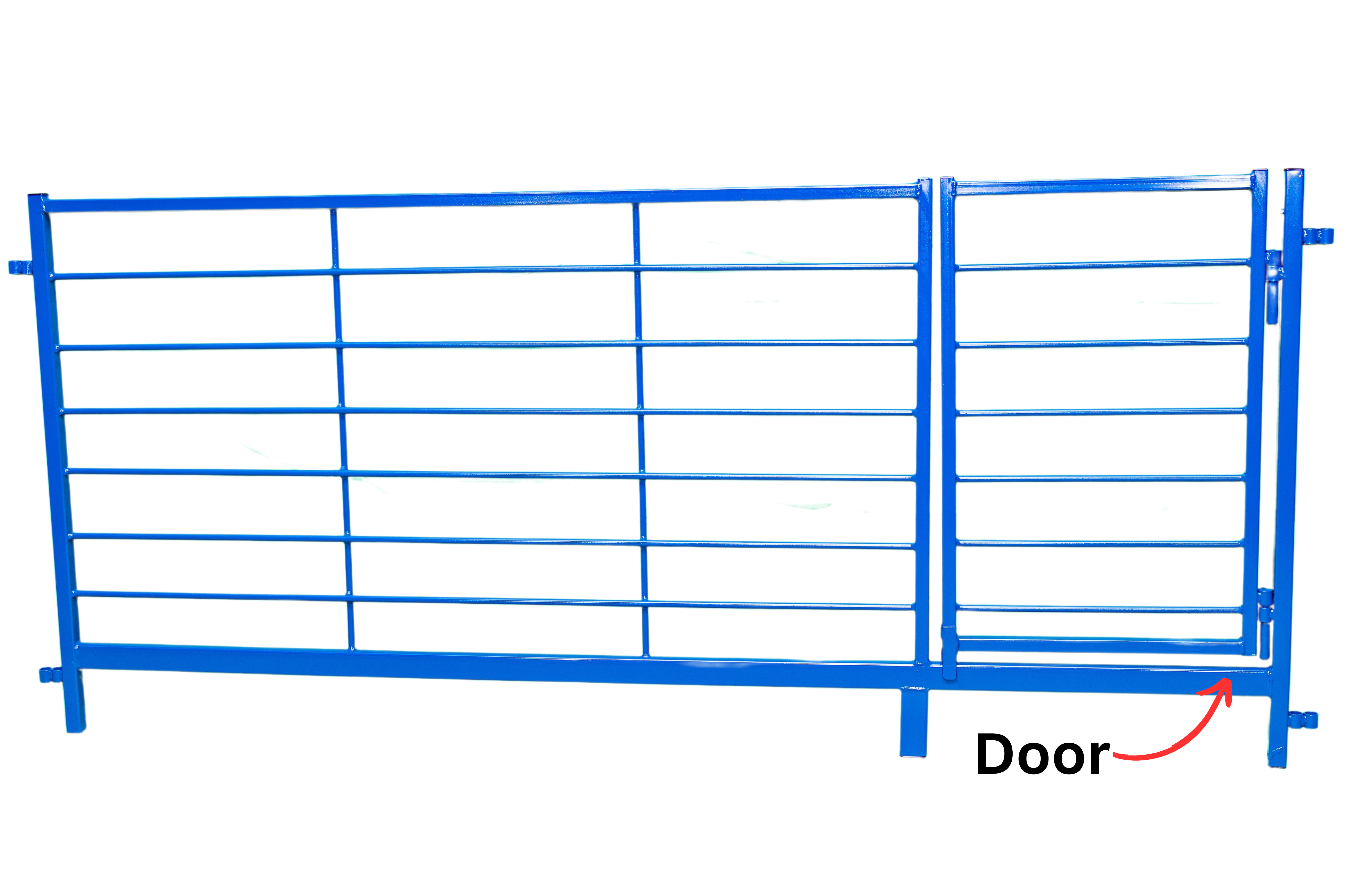 8' Open Panel with Walk-Thru Gate for Sheep & Goats