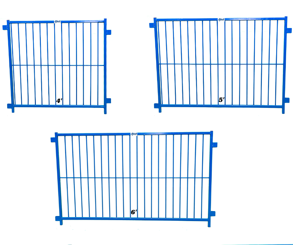 Multi-Species Livestock Vertical Fair Show Pen Panels for Sheep, Goats & Livestock