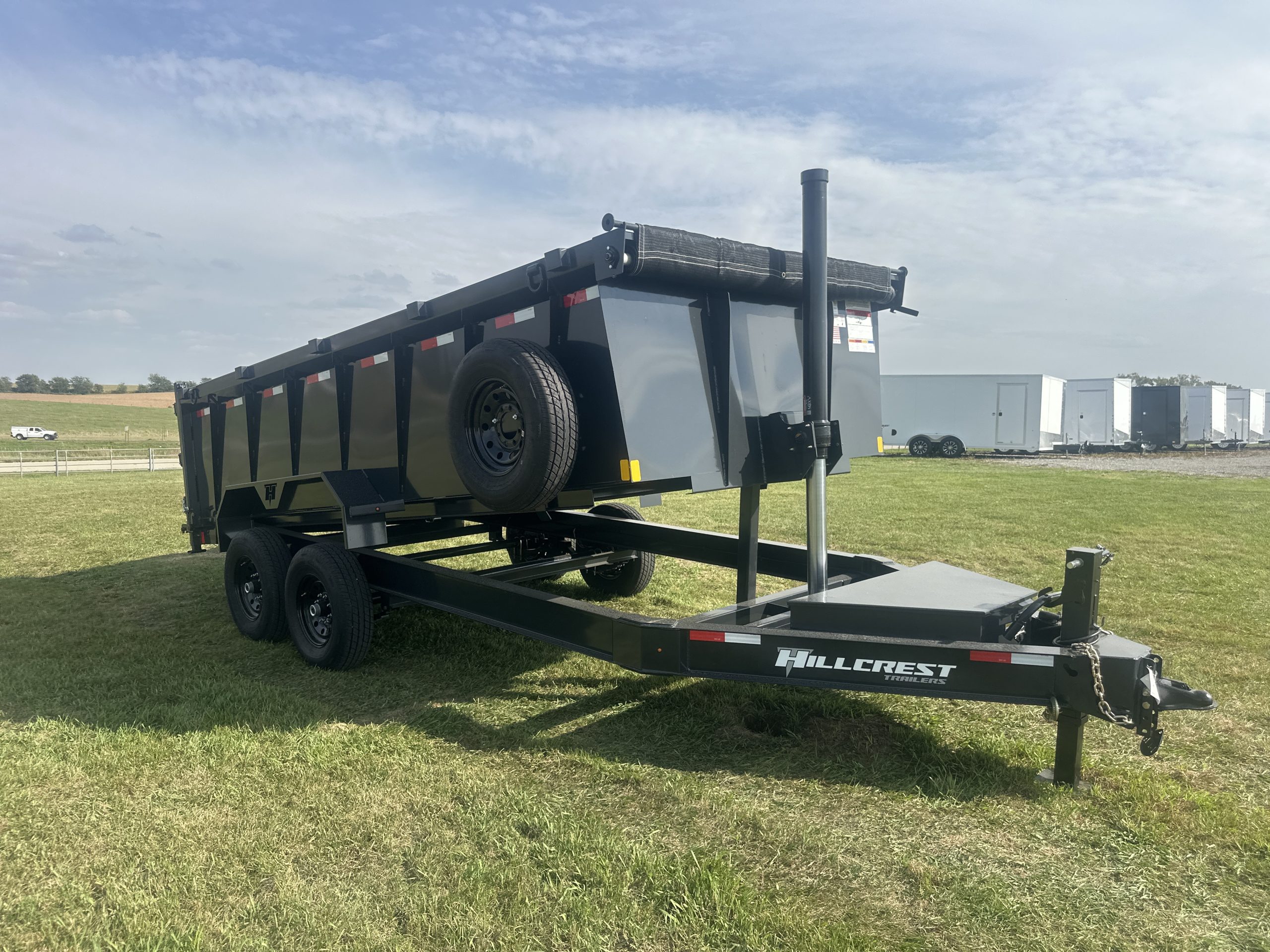 Hillcrest 14K 16 FT Dump Trailer – Bumper