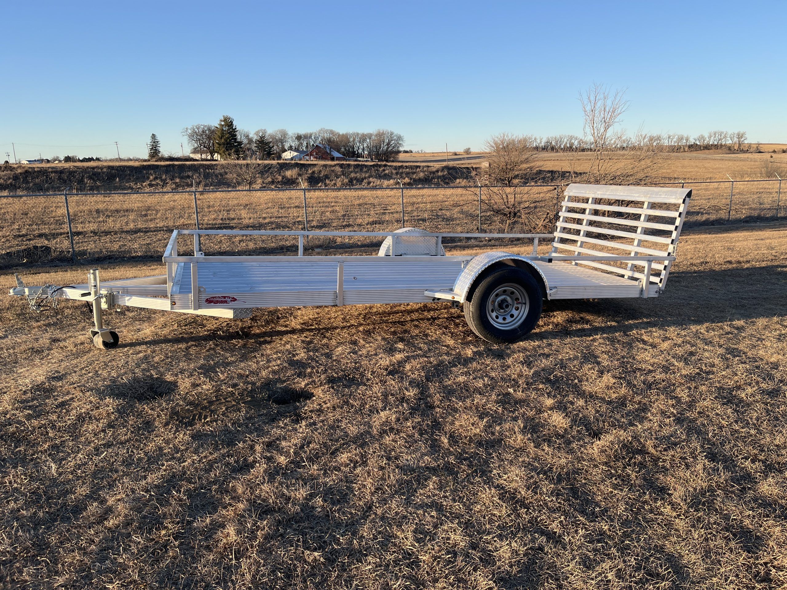 Cherokee 3.5K 14 FT Aluminum Utility Trailer