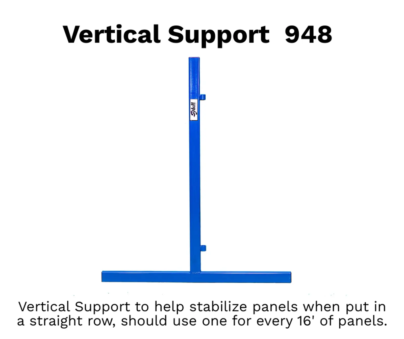 Vertical Panel Support for Sheep & Goats