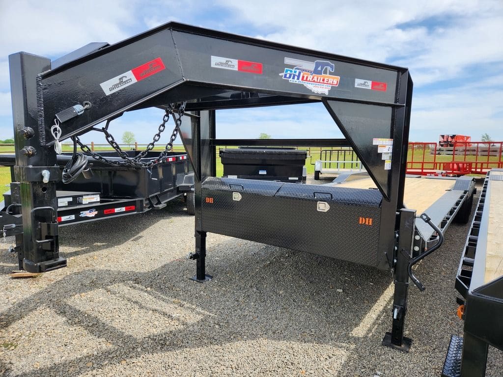 14K 28 FT Gooseneck Equipment Trailer