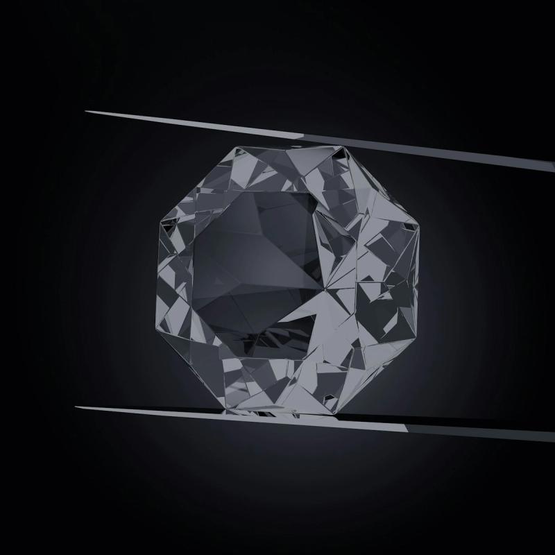 2.08ct emerald cut diamond