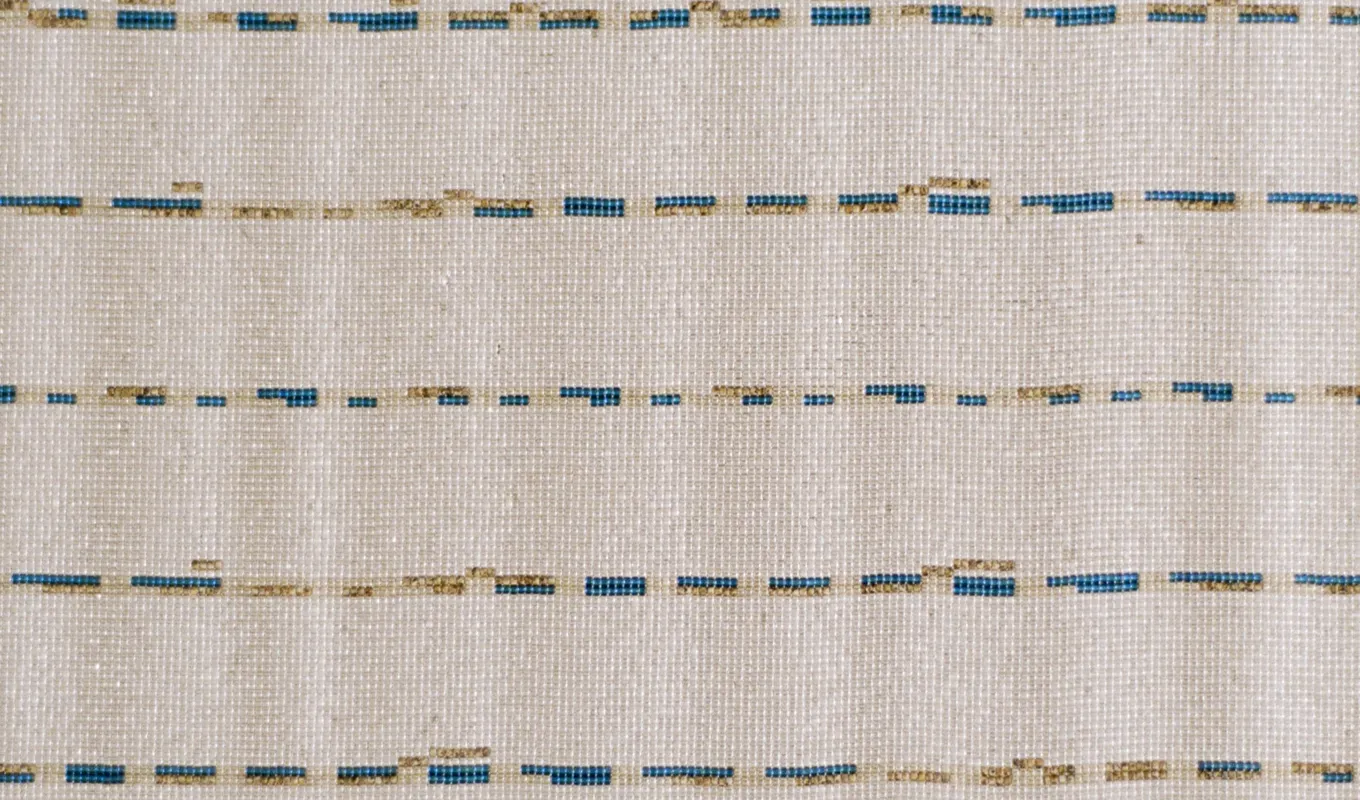 Beading of 'Opus No.1'.