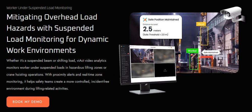 image of Worker Under Suspended Load