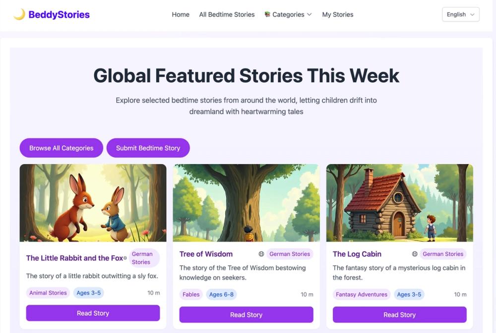 image of beddystories