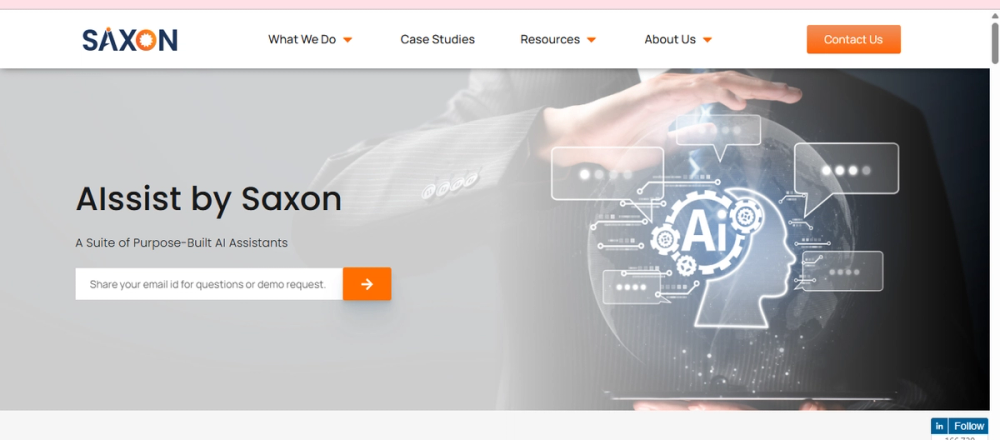 image of Saxon AI Assistant